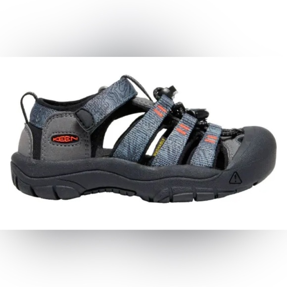 Keen Kids' Blue and Black Outdoor Sandals - Picture 1 of 4